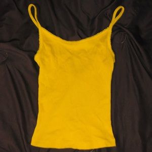 Mustard Yellow Tank Top